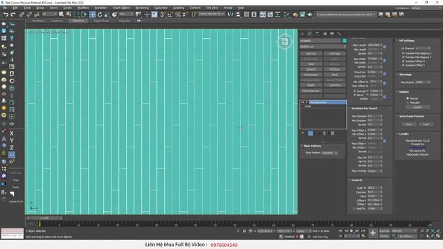 ♛ Hướng Dẫn Cài Đặt + Sử Dụng Plugin Floor Generator Làm Sàn Gỗ Trong 3DsMax- Corona Render - B.52 смотреть онлайн