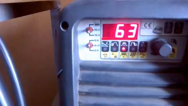 Prestige Tig 222 AC/DC HF/Lift Работа педалью. смотреть онлайн