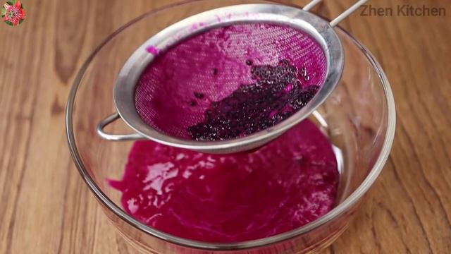 Dragon Fruit Sago Agar-Agar Pudding l 火龙果西米布丁 смотреть онлайн