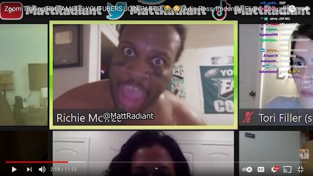 TROLLING Random Zoom Calls as Famous YOUTUBERS ?? смотреть онлайн