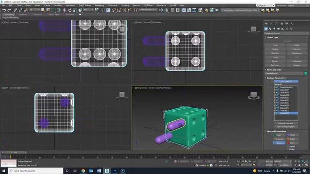 3ds Max Tutorial: Making Dice for Beginners смотреть онлайн