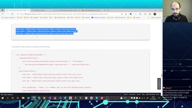 Sviluppare Alexa Skills - Proviamo qualche tutorial смотреть онлайн