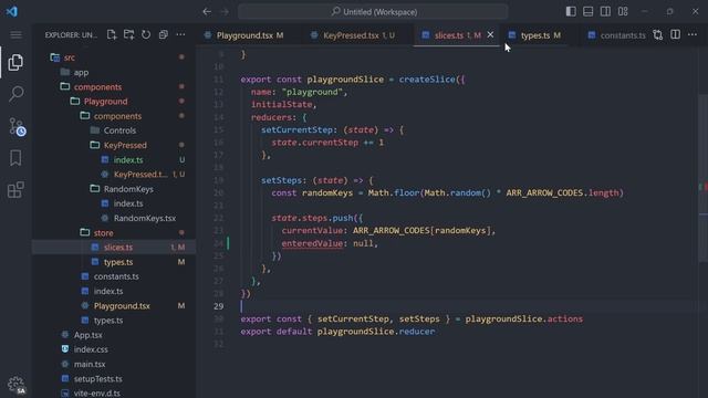 Курс React и Redux Toolkit. 03. Бизнес логика на Redux Toolkit. createSlice и reducers смотреть онлайн