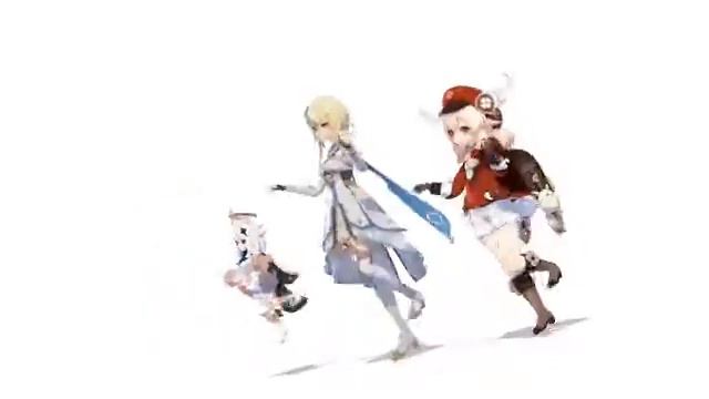 Genshin Impact MMD Klee, Lumine and Paimon dance Umaru chan [Motion DL} смотреть онлайн