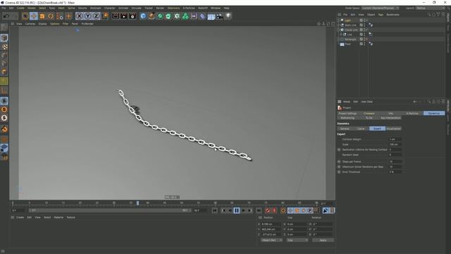 Cinema 4D Tutorial Part 1: Fast Accurate Dynamic Chains смотреть онлайн