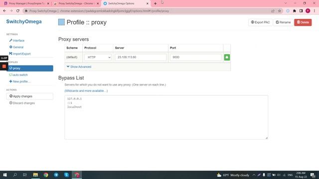 How To Use Proxy SwitchyOmega In Google Chrome | Google Chrome Proxy Manager Plugin смотреть онлайн