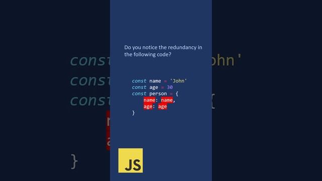 Object Short Notation in 15 seconds #javascript #programming #coding #json #object #webdevelopment смотреть онлайн