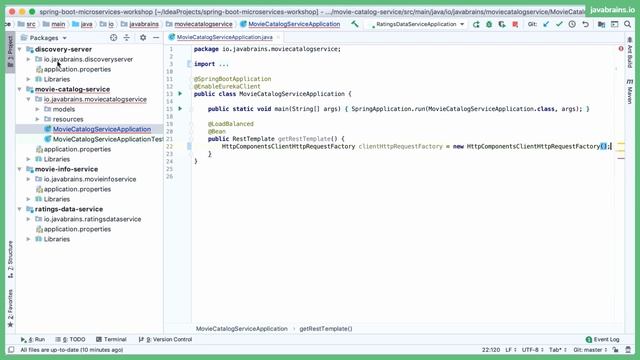 9 Adding timeout to RestTemplate - Spring Boot Microservices Level 2 смотреть онлайн