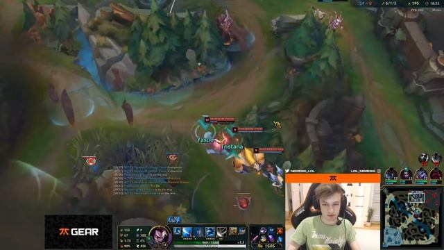 FNC Nemesis | The YASUO Hunger Games смотреть онлайн