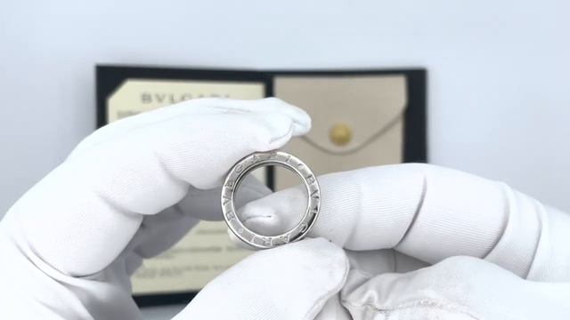 Bague Bulgari "B.zero.1" en or gris 18 Cts. Taille 52. смотреть онлайн