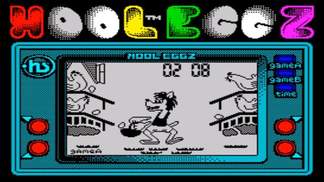 Kool Eggz / Cool Eggs / Ну, погоди! - ZX Spectrum 128k - Horrorsoft (2000) - Game & Watch simulator смотреть онлайн