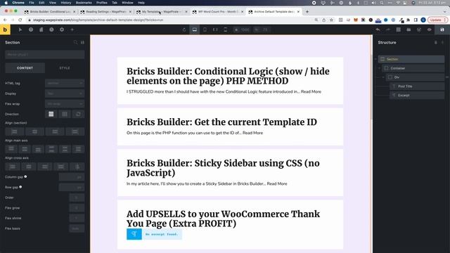 Blog Page in Bricks Builder (The CORRECT way!!!) + Blog vs Archive Template explained смотреть онлайн