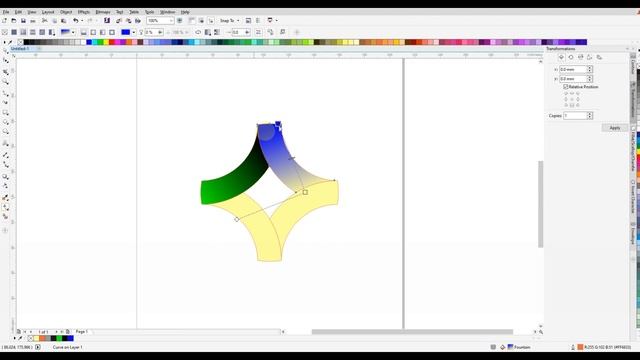 Gradient Logo Design Process in Coreldraw - Best tutorial for Beginner смотреть онлайн