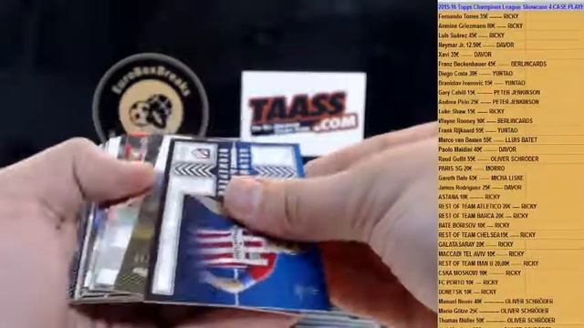 4 CASER 2015-16 Topps CL Showcase PYT Case Break #47 (2of4) смотреть онлайн
