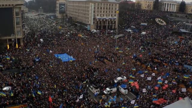 Евро майдан 1.12.2013 .Страйк, Речь Виталия Кличко смотреть онлайн