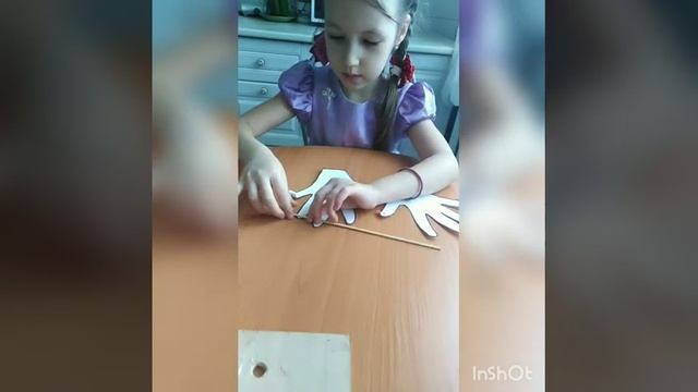 Голубь из ладошки, участвуем в акции "Голубь мира" смотреть онлайн