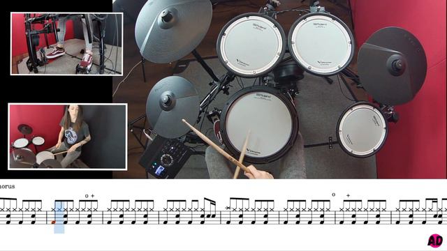 Rolling in the Deep - Adele - Drum Cover (Drum Score) смотреть онлайн