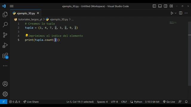 Tutorial #30 para aprender programación en Python con Visual Studio Code смотреть онлайн