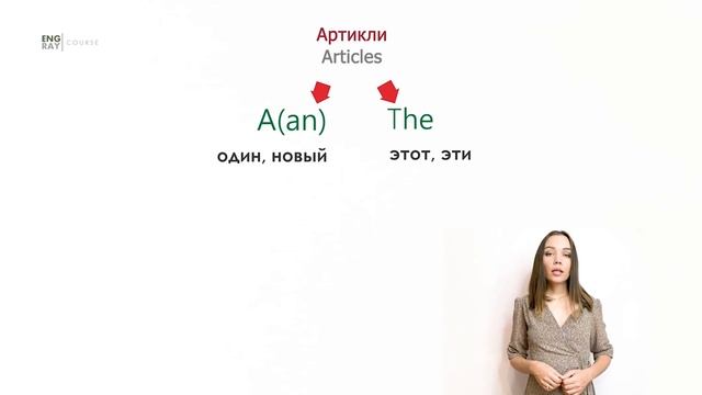 Урок английского для начинающих от ENGRAYCOURSE смотреть онлайн