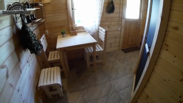 Баня из бруса под ключ с комнатой отдыха Беларусь смотреть онлайн