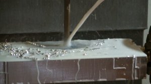 Работа фрезы по металлу