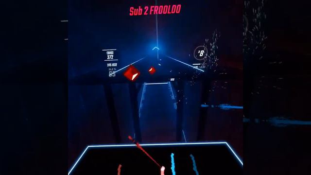 Ashes by Stellar played in Beat Saber😋 смотреть онлайн