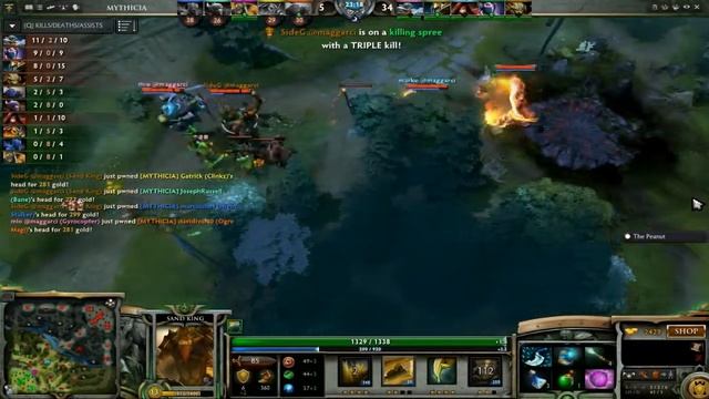 Absolute Bedlam Dota 2 Tournament - maGGarci GG teamfight смотреть онлайн