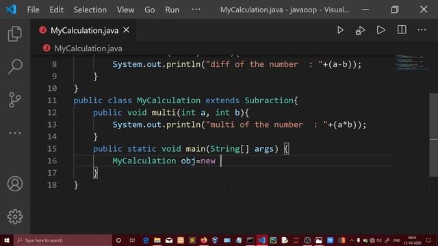 what is Multi level Inheritance in Java tamil | Object Oriented Programming in java tamil | QT смотреть онлайн