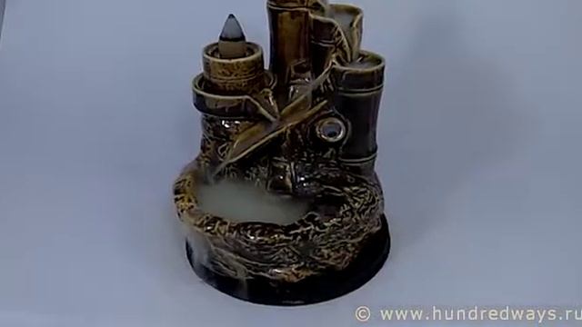 Стелющийся дым - эффект водопада