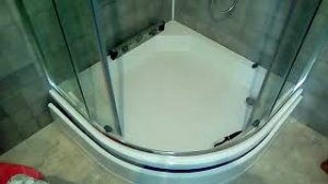 Как установить душевой угол, душевой поддон.