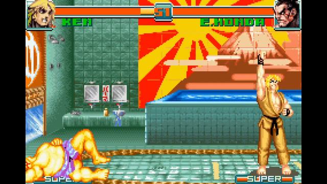 [GBA] Super Street Fighter II Turbo Revival смотреть онлайн