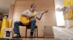 Обзор китайской реплики акустической гитары Gibson J-200