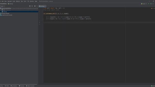 European call option pricing using Black-Scholes model using Python смотреть онлайн