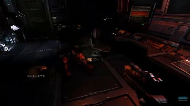 Doom 3 gameplay using Sikkmod 1.3 смотреть онлайн