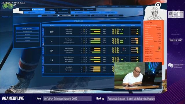 GameUp! GC2020 Live - Freitag - Thomas Schreiber spielt Eishockey Manager 2020 (netmin games e.K.) смотреть онлайн