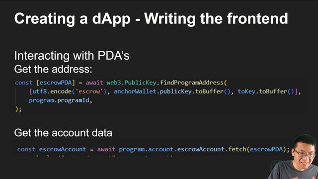Solana Tutorial: Writing a dApp to Work With PDA's | React, Next.js, Anchor смотреть онлайн