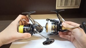 Daiwa Exceler 20 LT & 17 LT - Сравнение Катушек
