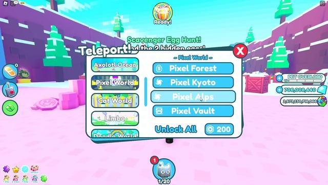 ?PIÑATA ALL SCAVENGER HUNT EVENT EGG LOCATIONS In Pet Simulator X! смотреть онлайн