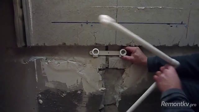 Как установить планки с водорозетками