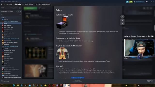 ANVIL HUGE UPDATE (DIFFICULTY DECREASE AND CHARACTER BUFFS) смотреть онлайн