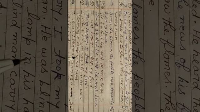 Exercise-1 Synthesis(Use Of Participle)English grammar смотреть онлайн