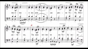 Не имамы иныя помощи - Старинного напева