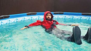 Испытание сухого гидрокостюма FINNTRAIL DRYSUIT PRO
