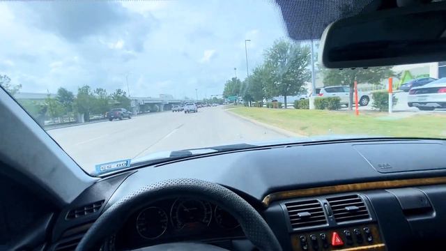 MANUAL E55 AMG W210 POV (Loud Exhaust)
