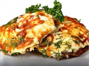 Отбивная "Медвежья лапа"  Очень Сытное и Вкусное Блюдо.