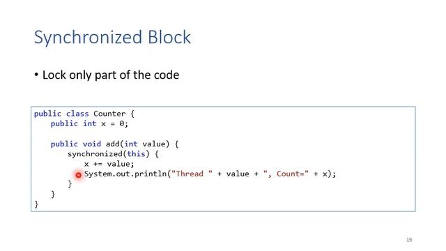 Java Threads смотреть онлайн