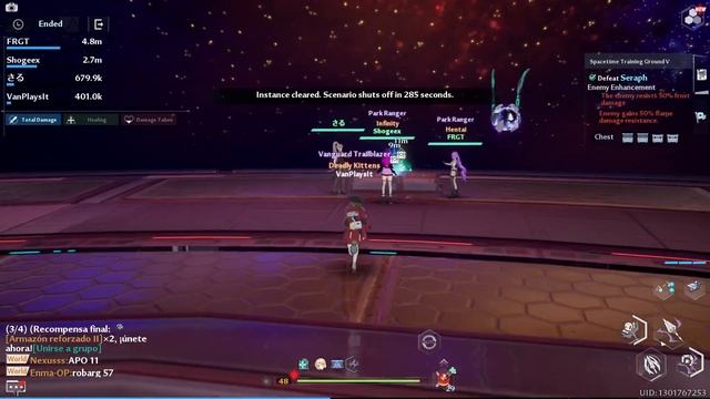 Tower of Fantasy - Spacetime Training Ground V смотреть онлайн