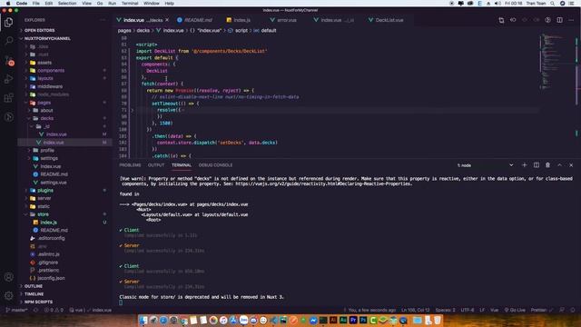 #28 | Cách dùng fetch(), nuxtServerInit() trong Nuxt.js - RHP Team смотреть онлайн