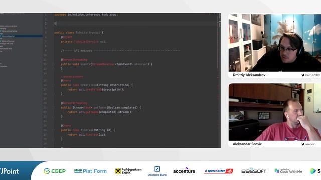 Дмитрий Александров, Aleksandar Seovic — Building scalable microservices for Java смотреть онлайн