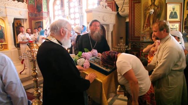 Курская Коренная Икона Божией Матери в Ливадийском дворце,лето 2013года. 3 смотреть онлайн